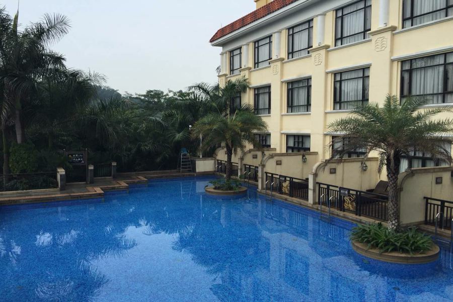 Green Lake Hot Spring Hotel Foshan Exterior foto